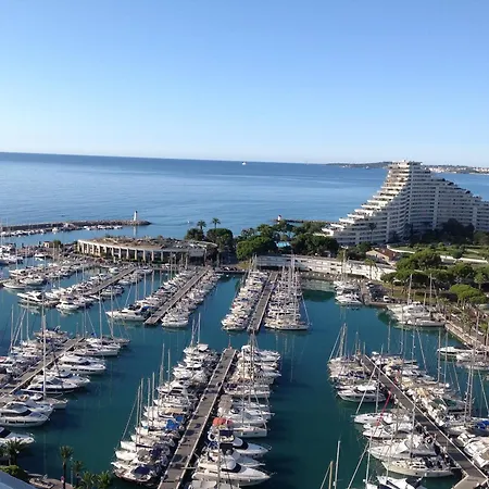 T3 Luxe Marina Baie Des Anges Vue Mer Panoramique Villeneuve-Loubet Exterior photo