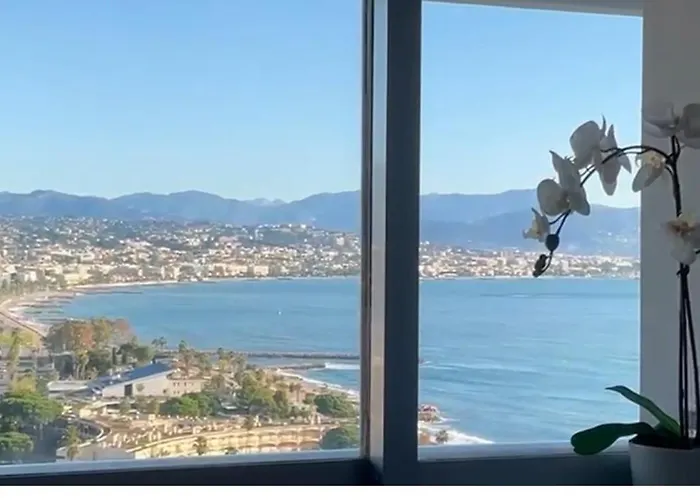 T3 Luxe Marina Baie Des Anges Vue Mer Panoramique